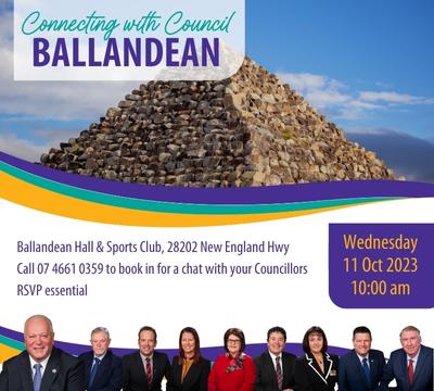 Connecting with Council Ballandean 2023 Event Tile